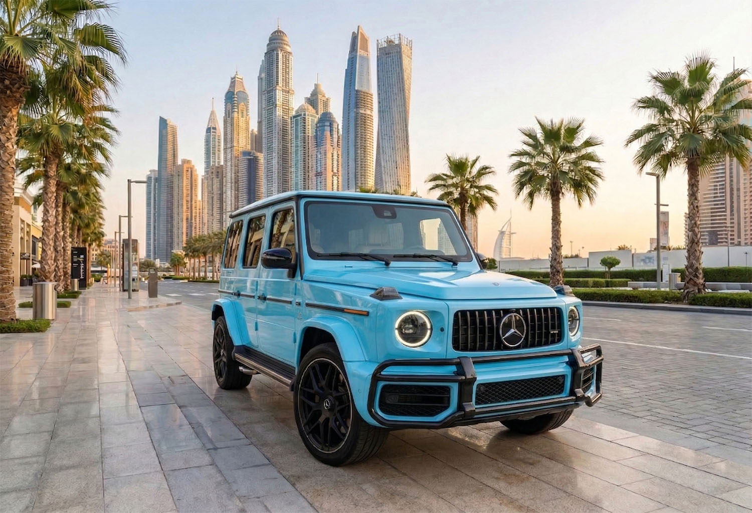 海外高定交付：奔驰AMG G63升级 BREMBO 搭配 RF RACER 机电一体架构