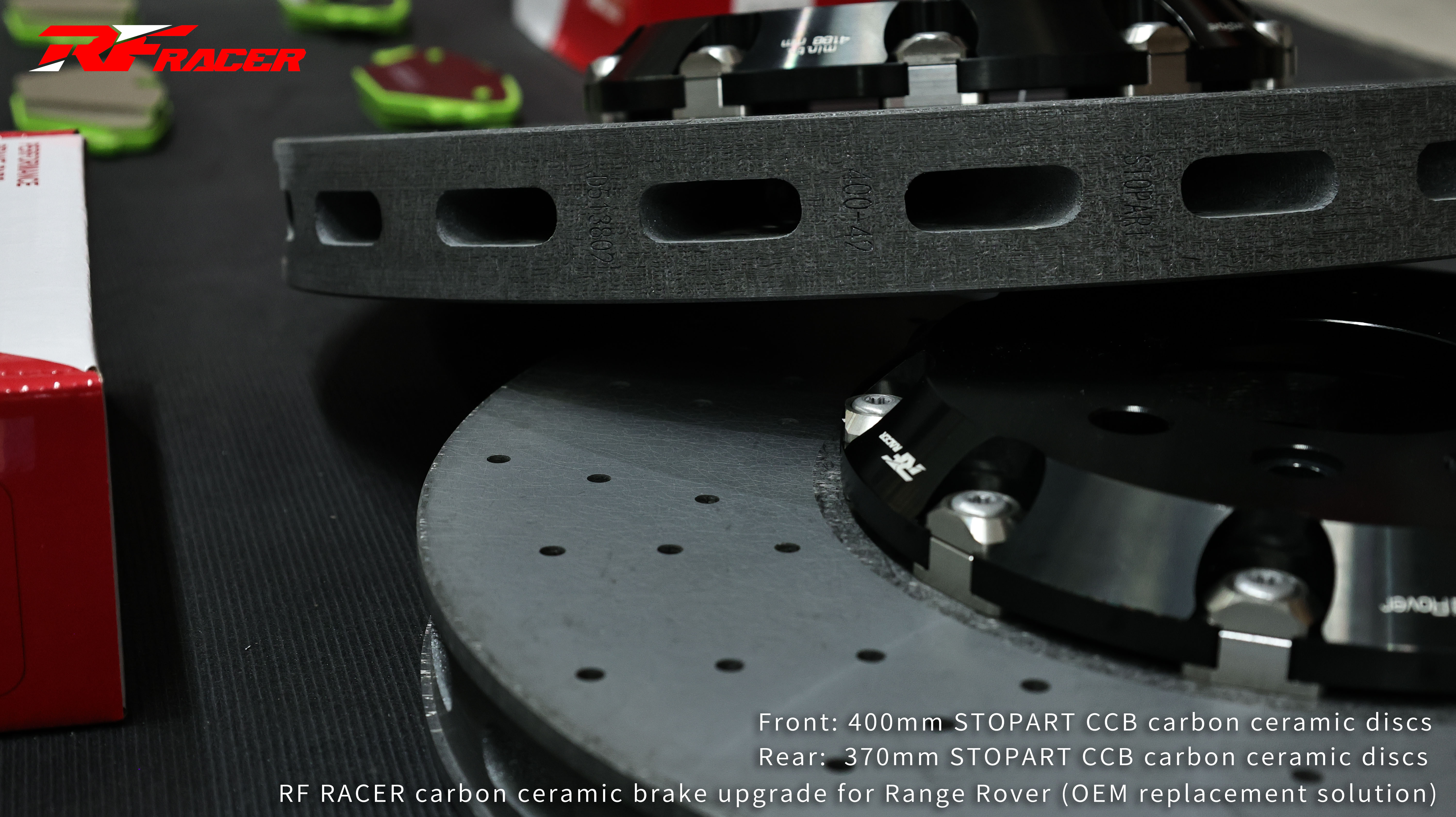 路虎揽胜刹车升级 | 原厂替换级碳陶盘制动方案 - 锐迪凡 RF RACER